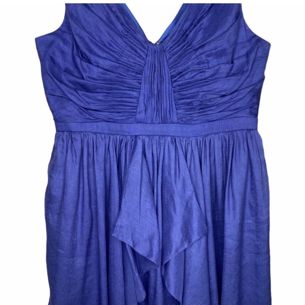 BHLDN Quillaree Vivacity Shift Dress Periwinkle